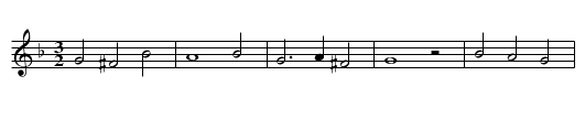 Loath to Depart (2) - staff notation