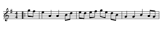 Lochiel's March - staff notation