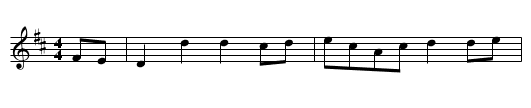Lochmaben hornpipe, The - staff notation
