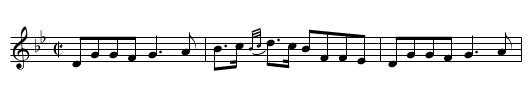 Lochness Side - staff notation