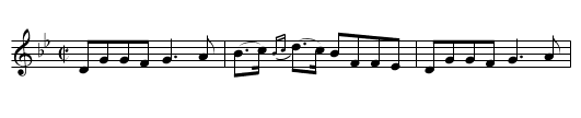 Lochness Side - staff notation