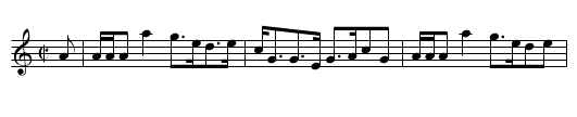 Lochness. - staff notation