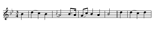 Loder (no words). - staff notation