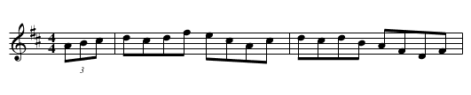 Lodge Gate HP - staff notation