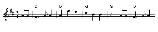 Logie O'Buchan - staff notation