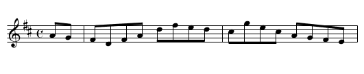 Logier's Hornpipe. BHp.27 - staff notation