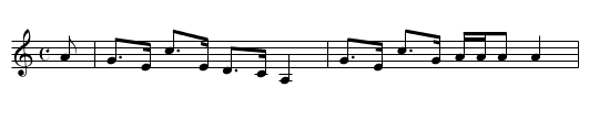 Lonach Hall - staff notation