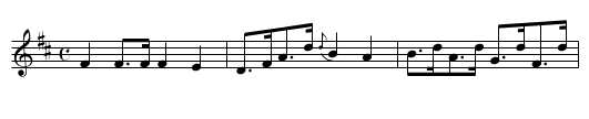 London March. - staff notation