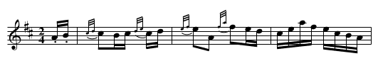 London Scottish, The - staff notation