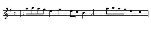 Lonesome John - staff notation