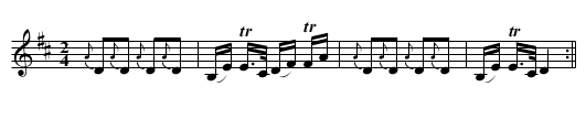Long Life to Stepmothers - staff notation