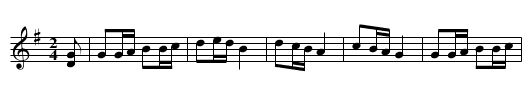LONG, LONG AGO - staff notation