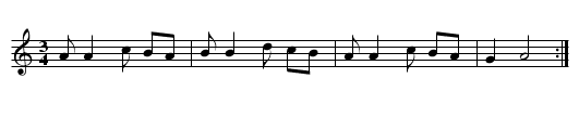 Longdans - staff notation