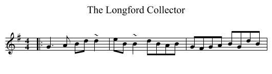 Longford Collector, The  - staff notation