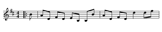Look Behind You - staff notation