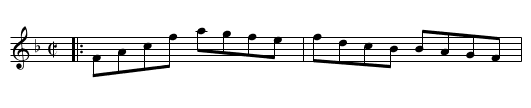 Looking Glass, the  - staff notation