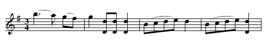 Loppan - staff notation