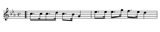 LORD BALGOWNIE'S FAVOURITE - staff notation
