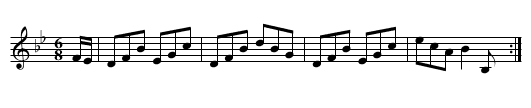 Lord Baltimore's Rant - staff notation
