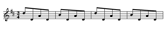 Lord Bath's gate. - staff notation