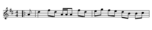 Lord Dalhousie - staff notation