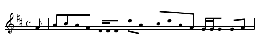 Lord Eglinton's Reel [1] - staff notation