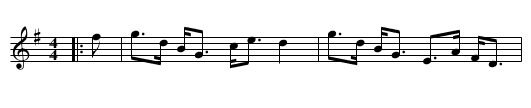 Lord Elgin's Reel - staff notation