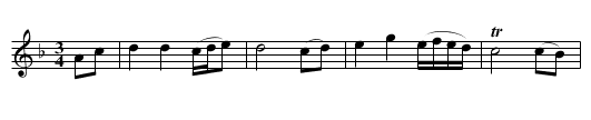 Lord Gallaways Lamentation - staff notation