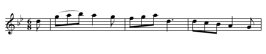 Lord Garlies Reel [1] - staff notation
