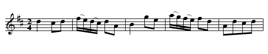 Lord Glencairn's Quick Step. W.F.R. - staff notation