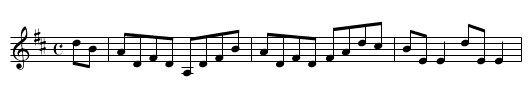 Lord Gordon - staff notation