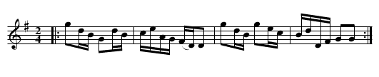 Lord Guildords Whem - staff notation
