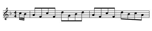 Lord Home's Reel. WM.094 - staff notation