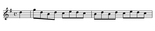 Lord Howes Hornpipe. WTG.[023] - staff notation