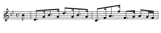 Lord Kelly - staff notation