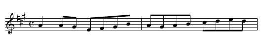 Lord Kilbeck's Reel - staff notation