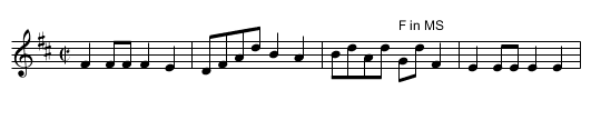Lord Loudon's March. JaW.028 - staff notation