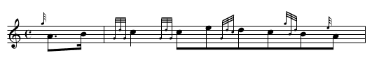 Lord Lovat's Lament - staff notation