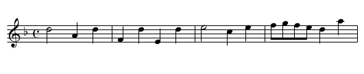 Lord Massareene - staff notation
