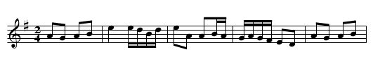 Lord Mayo's March - staff notation