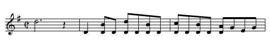 Lord McDonald - staff notation