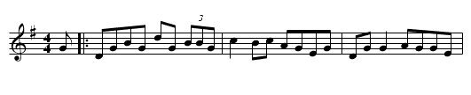 Lord McDonalds Reel - staff notation
