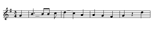 Lord Randall - staff notation