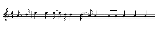 Lord Randall - staff notation