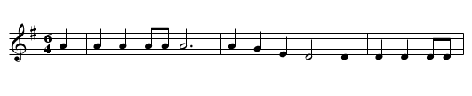 Lord Rendle - staff notation