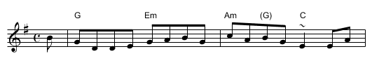 Lord Seaforth's Reel - staff notation