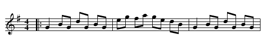 Lord St. Clair's Reel - staff notation