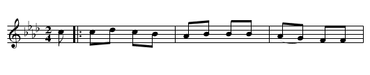 Los Pajarillos - staff notation