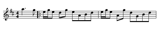 Lough Isle Castle - staff notation