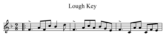 Lough Key - staff notation